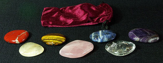 Healing stones as information carriers