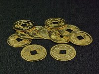 Feng shui gold coins